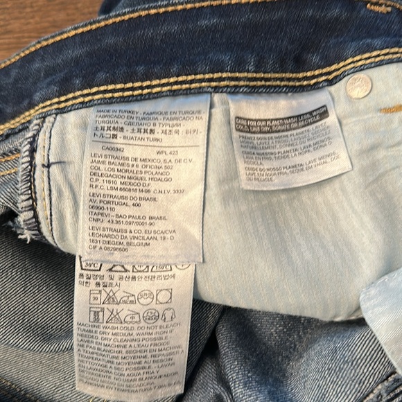 Levi's women’s revel bold curve skinny jeans - Picture 5 of 8